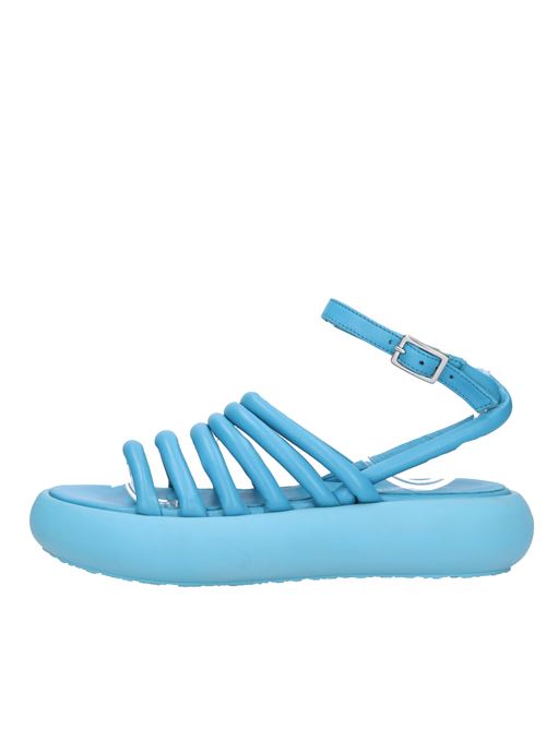 Leather sandals VIC MATIE' | 1C6806D_C08BE70505CELESTE